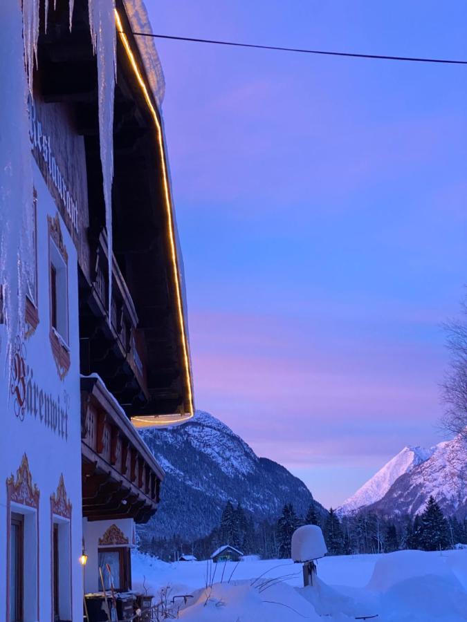 Apartament Baerenwirt Mittenwald Zewnętrze zdjęcie